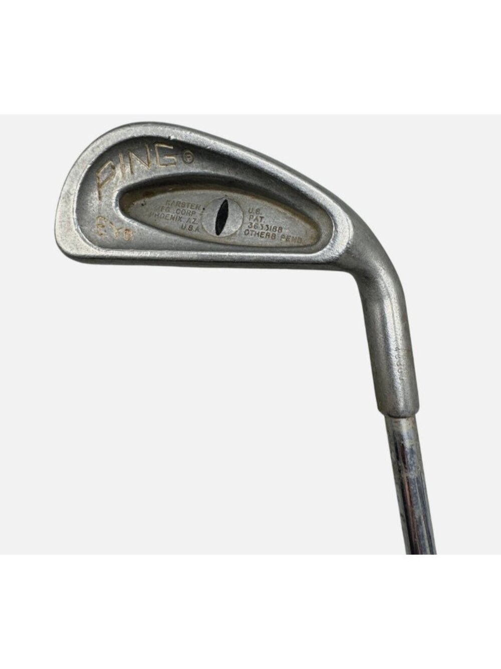 Vintage Ping Eye 3 Golf Iron Club Black dot Single RH Steel Shaft Professional R